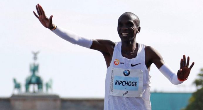 Kenya’s Kipchoge Wins Laureus Exceptional Achievement Award
