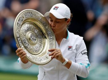 Wimbledon 2021: Ashleigh Barty beats Karolina Pliskova to win title