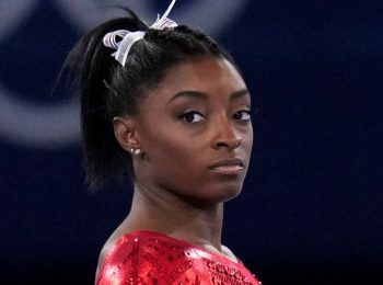 Tokyo Olympics: Simone Biles out of women’s team final as Russian Olympic Committee win gold