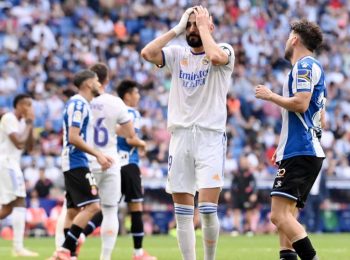 Real Madrid slip to first La Liga defeat against Espanyol