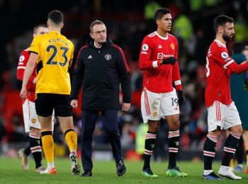 Man United: Rangnick suffers first defeat as Wolves win at OT