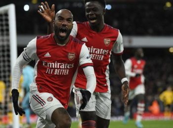 Lacazette seals comeback win for Arsenal