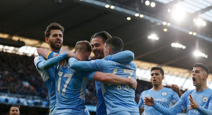 Man City 4-1 Man United