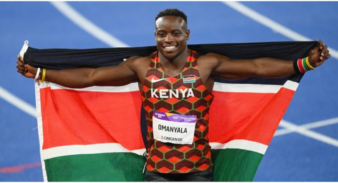 Ferdinand Omanyala the new Commonwealth Games 100m champion
